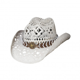 Women's Cowboy Hat Naughty White - Bullhide