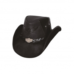 Chapeau de Cowboy Cuir KING OF THE ROAD - Bullhide