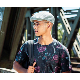Orlando Flat Cap Cotton Beige - Göttmann