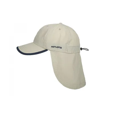 Beige neck protection cap by Hatland Reference: 7700 | Traclet Hat Shop
