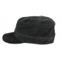Army Rooten Leather Cap Black - Aussie Apparel 