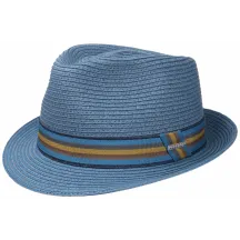 Chapeau Trilby Munster Toyo Bleu - Stetson Reference : 9313 | Chapellerie Traclet