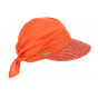 Orange Straw Alliance Cap - Seeberger