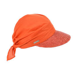 Orange Straw Alliance Cap - Seeberger