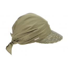 Olive Straw Alliance Cap - Seeberger