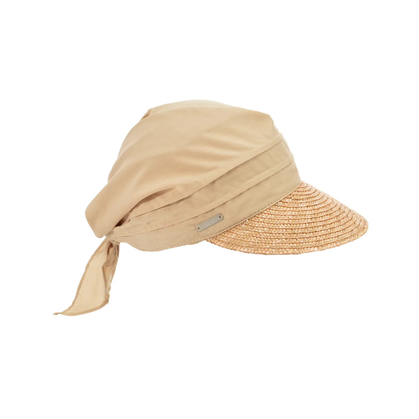 Casquette Alliance en paille Sand- Seeberger Reference : 6938 | Chapellerie Traclet