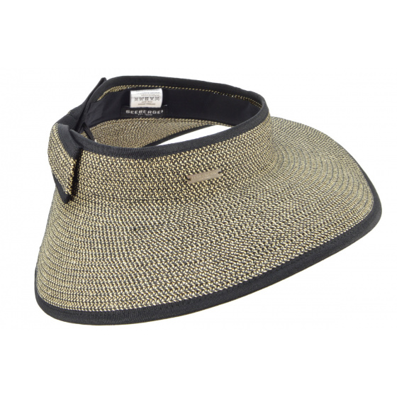 Bottomless straw floppy hat Reference : 5606 | Chapellerie Traclet