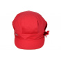 Emma Red Summer Newsboy Cap - Seeberger