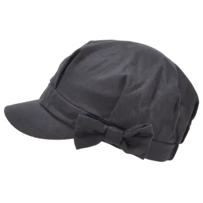 casquette gavroche à poids noir et blanc Reference : 4832 | Chapellerie Traclet