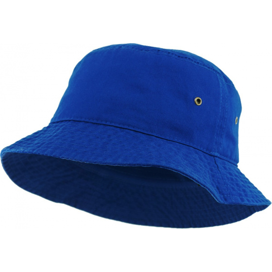 Royal cotton bucket hat