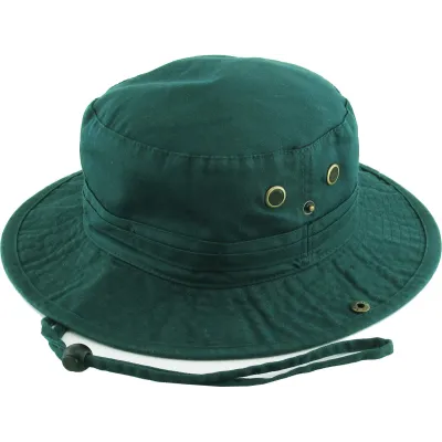 Bob Été Coton Vert Sapin - Ethos Reference : 9305 | Chapellerie Traclet