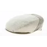 Alec Flat Cap Beige Linen - Traclet Reference: 9328 | Traclet Hat Shop
