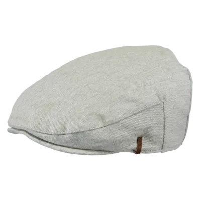 Casquette Plate Chervil Gris Clair- Barts  Reference : 9344 | Chapellerie Traclet
