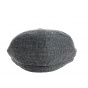 Hoklin 6-Panel Cotton & Linen Cap in Anthracite - Traclet