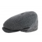Hoklin 6-Panel Cotton & Linen Cap in Anthracite - Traclet
