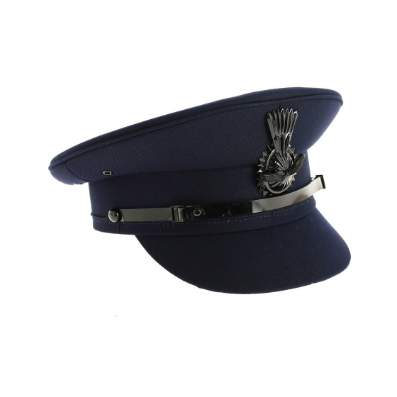 Casquette Chauffeur Marine - Traclet Casquette Chauffeur Marine - Traclet