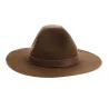 Brown Wool Felt Scout Hat - Traclet Reference: 9348 | Traclet Hat Shop