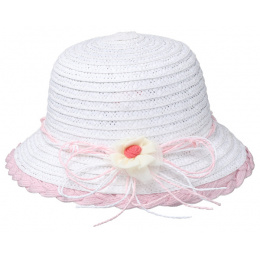Chapeau Cloche Léna Enfant Paille - Traclet