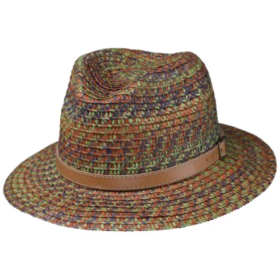 Traveller Arrans Hat Multicolored Paper Straw-Traclet Reference: 9365 | Traclet Hat Shop