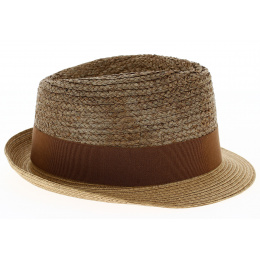 Maringo Straw Trilby Hat - Traclet