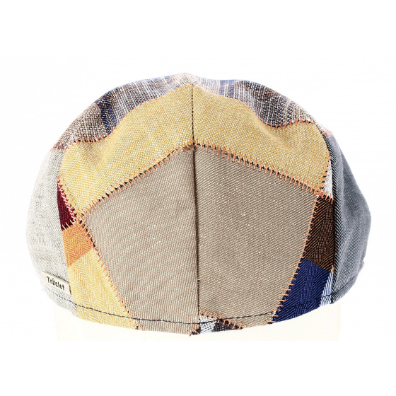 Warren Linen Patchwork Cap - Traclet