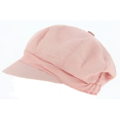 Paola Newsboy Cap Light Pink - Crambes Reference: 6055 | Traclet Hat Shop