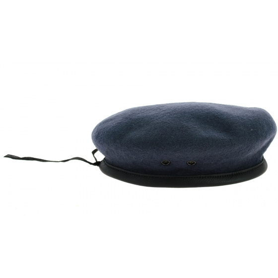 Gray Wool Military Beret - Traclet