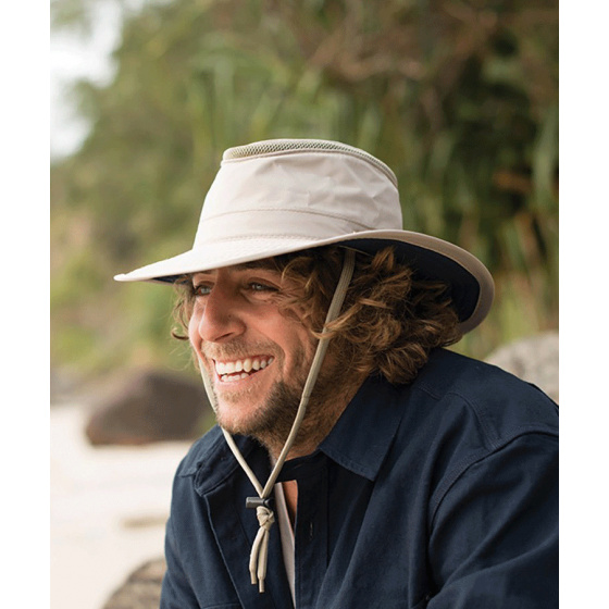 NosiLife Beige Traveller Hiking Hat - Traclet