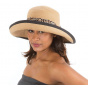 Natural Hepburn anti-UV hat UPF 50+ - Emthunzini Hats