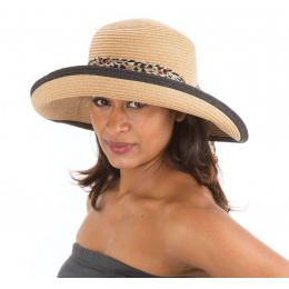 Chapeau Hepburn Naturel- Emthunzini Hats