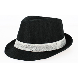 Trilby California Linen Hat Black - Traclet