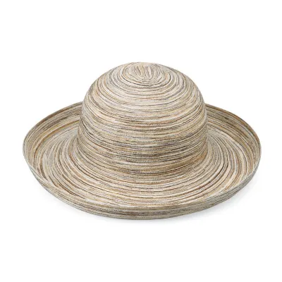 Chapeau Sydney Blanc & Camel- Emthunzini hats Reference : 9387 | Chapellerie Traclet