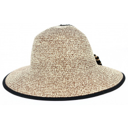 Lou Wide Brim Hat Beige - Traclet