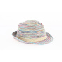 Trilby Hat Foggia Cotton Rainbow - Traclet