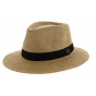 Traveller Bergamo Straw Hat Natural Paper- Traclet 
