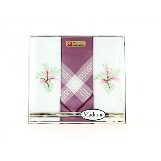 Mouchoirs Brodés Coton- Traclet 