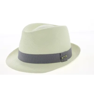 Natural Panama Trilby Hat Quito - Traclet Reference: 9437 | Traclet Hat Shop