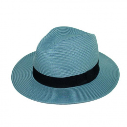 Chapeau Traveller Lightweight Bleu Métal- Rigon Headwear