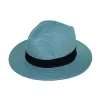 Chapeau Traveller Lightweight Fibres Naturelles Bleu Métal- Rigon Headwear Reference : 9470 | Chapellerie Traclet