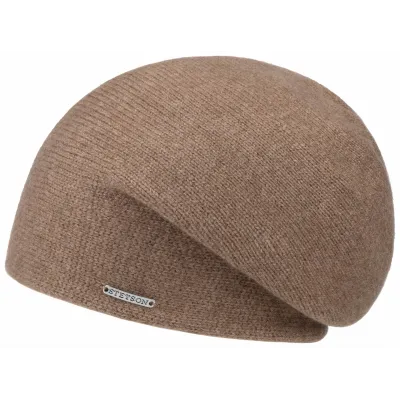 Shirley Cashmere Camel Beanie - Stetson Reference: 9479 | Traclet Hat Shop