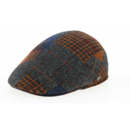 Gray Brighton Bussy Patchwork Cap - Crambes