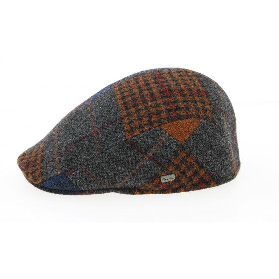 Gray Brighton Bussy Patchwork Cap - Crambes