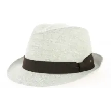 Chapeau Trilby Jakarta Lin Naturel- Fléchet  Reference : 9487 | Chapellerie Traclet