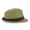 Chapeau Trilby Jakarta Lin Taupe- Fléchet  Reference : 9489 | Chapellerie Traclet