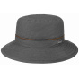 Stetson Anthracite Waxed Cotton Bucket Hat