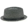 Chapeau PorkPie Indian Wells Gris - Traclet Reference : 9501 | Chapellerie Traclet