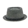Chapeau PorkPie Indian Wells Gris - Traclet Reference : 9501 | Chapellerie Traclet