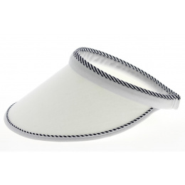 Women's White Eva Visor - Traclet