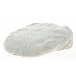 Casquette Plate Birghton Lin Beige - Crambes