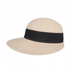 Tripoli Natural Paper Straw Cap - Marone